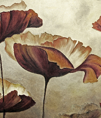 Store enrouleur occultant fleurs