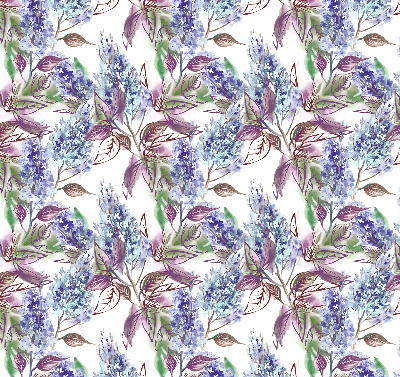 Store occultant fenêtre avec motif fleurs d'été