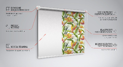 Store enrouleur occultant pour plantes exotiques