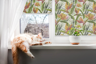 Store enrouleur occultant pour plantes exotiques