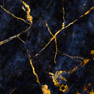 Store enrouleur occultant en marbre bleu marine
