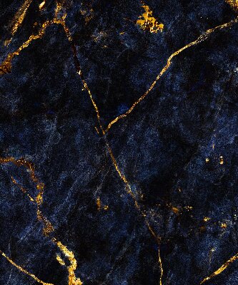 Store enrouleur occultant en marbre bleu marine