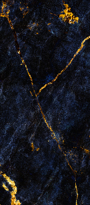 Store enrouleur occultant en marbre bleu marine