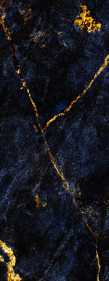 Store enrouleur occultant en marbre bleu marine
