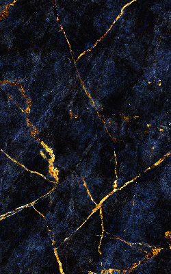 Store enrouleur occultant en marbre bleu marine