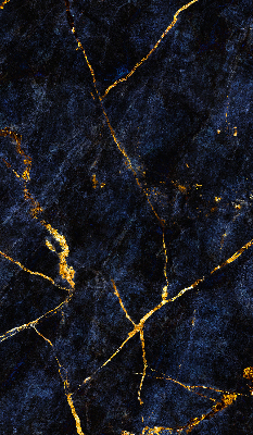Store enrouleur occultant en marbre bleu marine