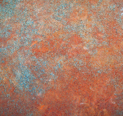 Store enrouleur occultant de couleur orange