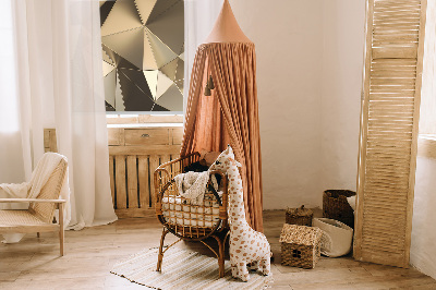 Store enrouleur occultant avec motif triangles d'or