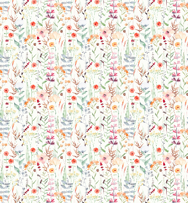 Store enrouleur occultant à fleurs colorées
