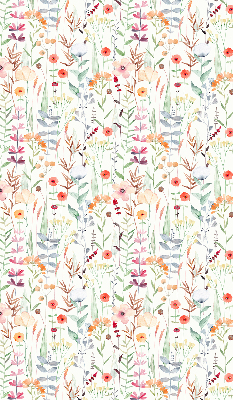 Store enrouleur occultant à fleurs colorées