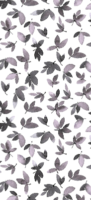 Store enrouleur occultant à feuilles rose foncé