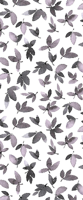 Store enrouleur occultant à feuilles rose foncé