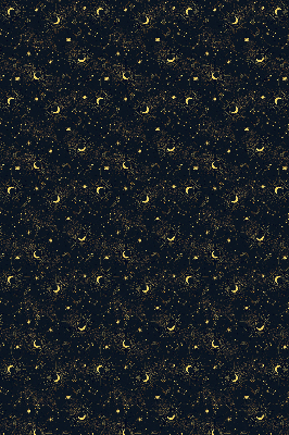 Store occultant fenêtre lune et étoiles