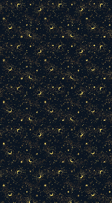 Store occultant fenêtre lune et étoiles
