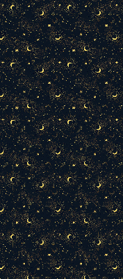 Store occultant fenêtre lune et étoiles