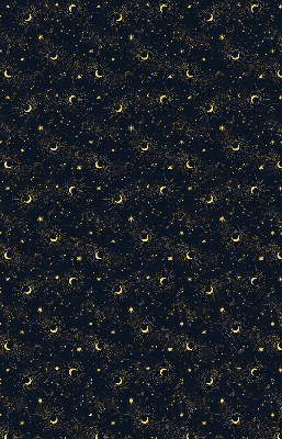 Store occultant fenêtre lune et étoiles
