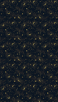 Store occultant fenêtre lune et étoiles