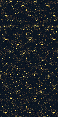 Store occultant fenêtre lune et étoiles