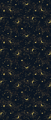 Store occultant fenêtre lune et étoiles