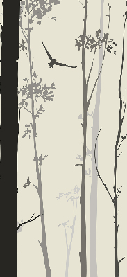 Store enrouleur occultant arbres