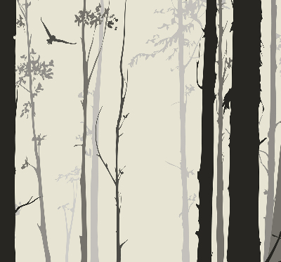 Store enrouleur occultant arbres