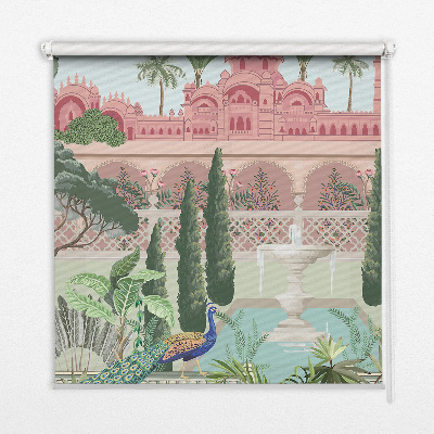 Store enrouleur occultant palais avec jardin