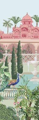 Store enrouleur occultant palais avec jardin
