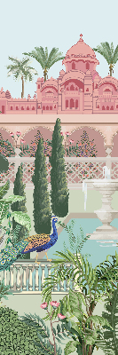 Store enrouleur occultant palais avec jardin