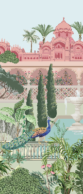 Store enrouleur occultant palais avec jardin