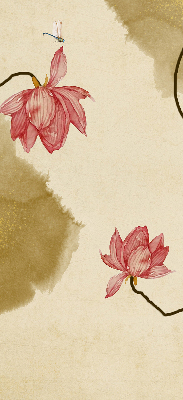 Store occultant fenêtre fleurs