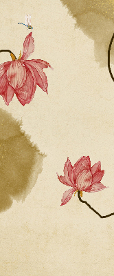 Store occultant fenêtre fleurs