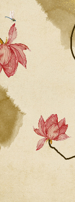 Store occultant fenêtre fleurs