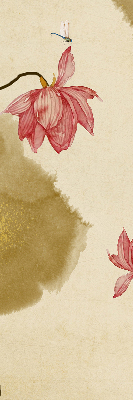 Store occultant fenêtre fleurs