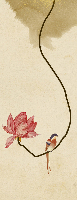 Store occultant fenêtre fleurs