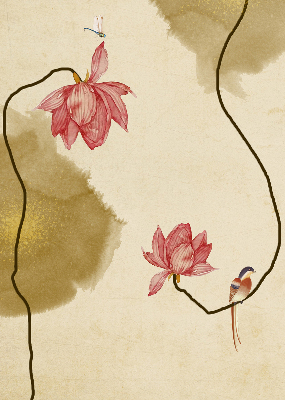 Store occultant fenêtre fleurs