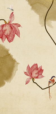 Store occultant fenêtre fleurs