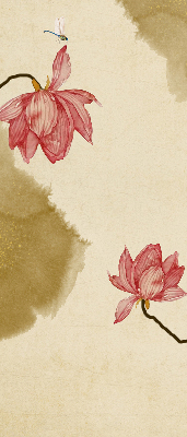 Store occultant fenêtre fleurs