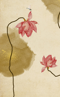 Store occultant fenêtre fleurs