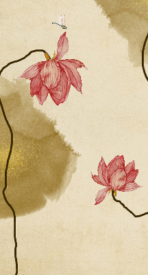 Store occultant fenêtre fleurs