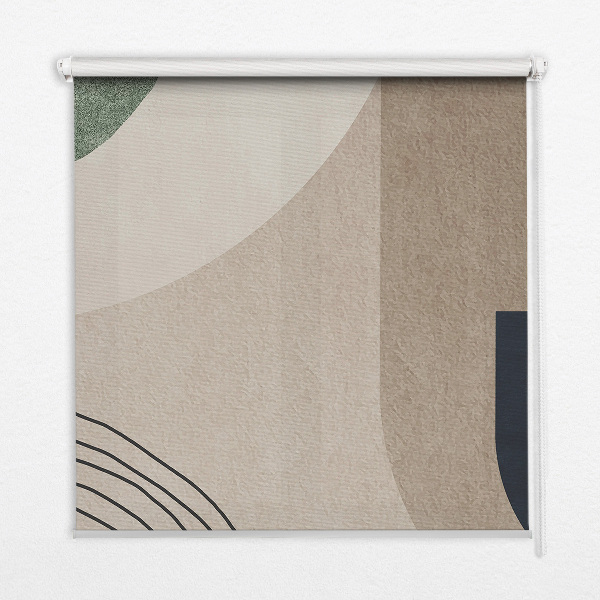 Store occultant fenêtre de type abstraction