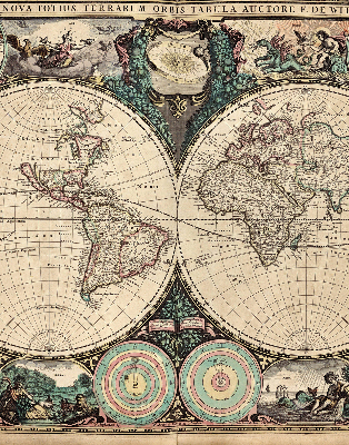 Store occultant fenêtre du monde