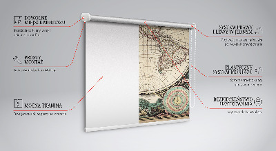 Store occultant fenêtre du monde
