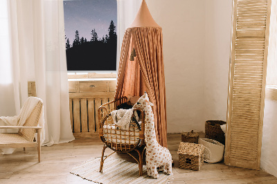 Store fenêtre intérieur ciel étoilé