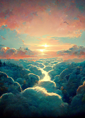 Store occultant fenêtre coucher de soleil