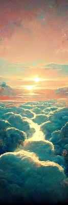 Store occultant fenêtre coucher de soleil