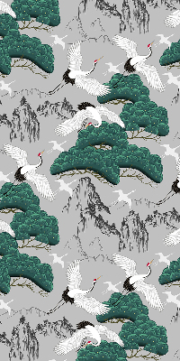 Store enrouleur occultant Grues volantes