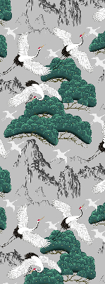 Store enrouleur occultant Grues volantes