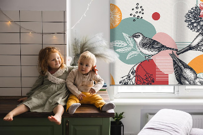 Store enrouleur occultant oiseaux