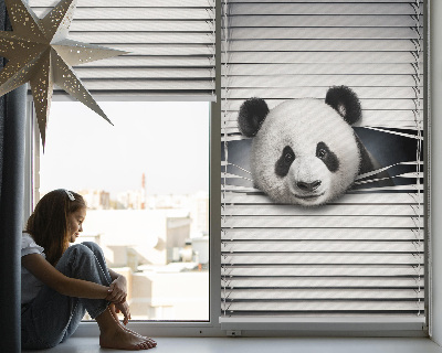 Store occultant fenêtre panda