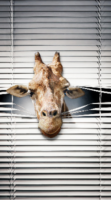 Store occultant fenêtre girafe